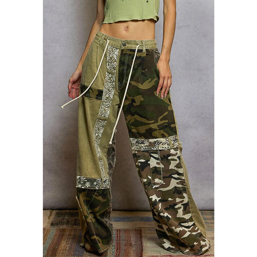 "Block Party" Camouflage Multi Pants
